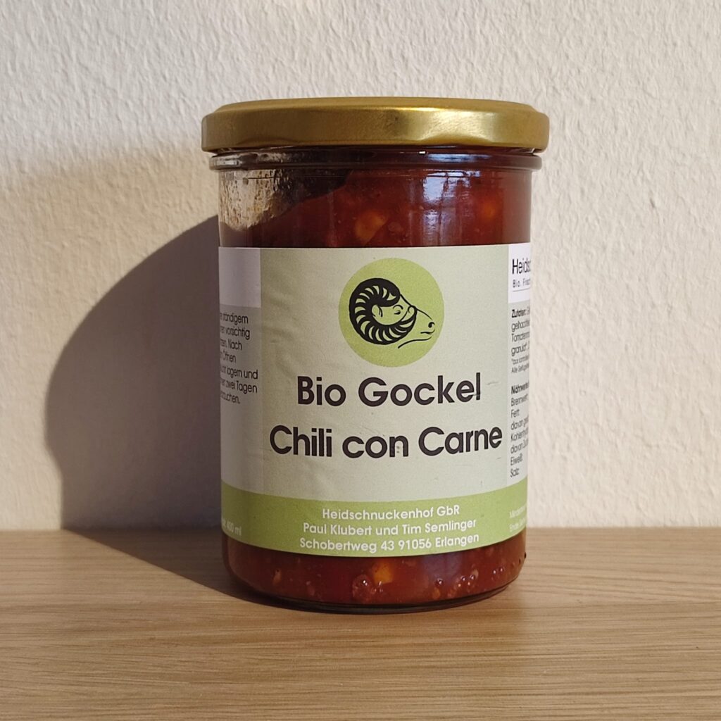 Bio Gockel Chilli con Carne