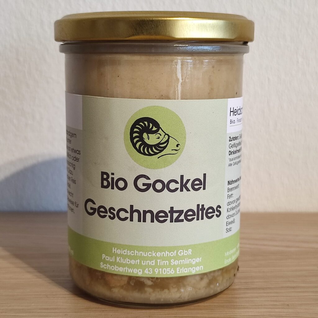 Bio Gockel Geschnetzeltes