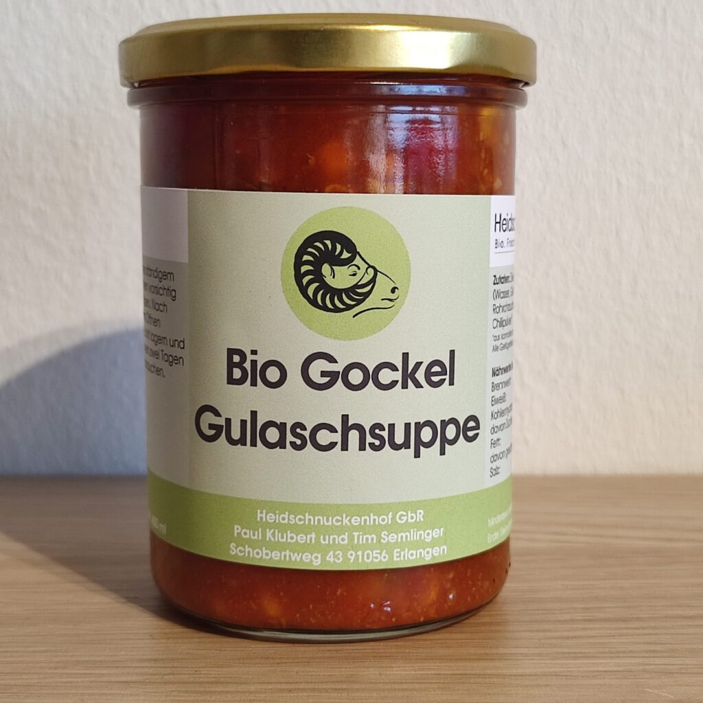 Bio Gockel Gulaschsuppe