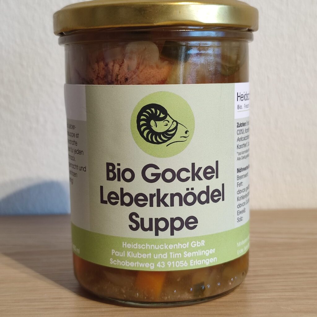 Bio Gockel Leberknödelsuppe
