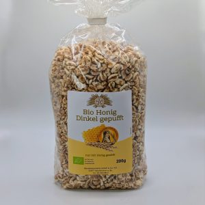 Bio Honig-Dinkel gepufft