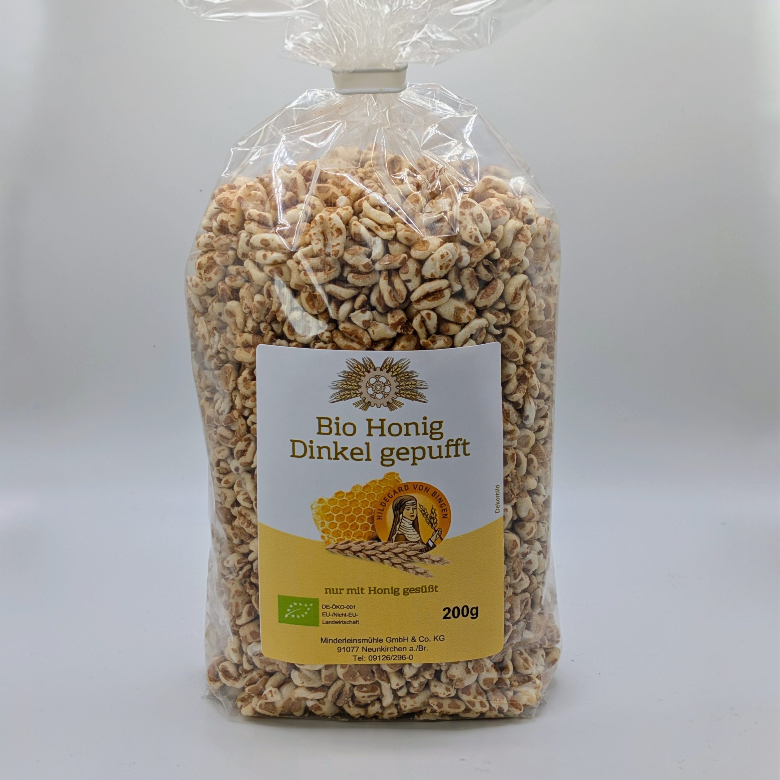 Bio Honig-Dinkel gepufft