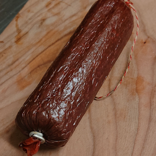 Bio Salami vom Schwein mit Bärlauch
