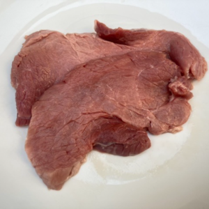 Bio Schnitzel in Scheiben