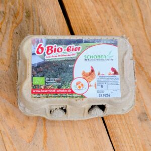 6 Bio-Eier von Schober Landwirtschaft